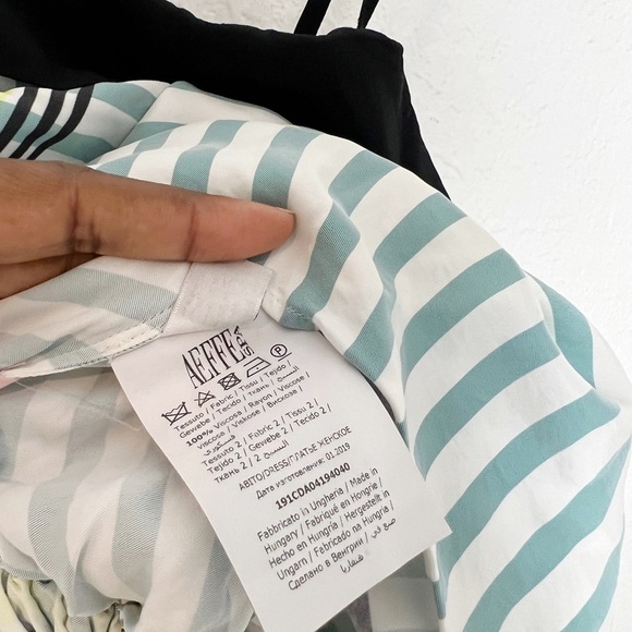 Cedric Charlier Stripe Ruched Dress - Picture 5 of 7